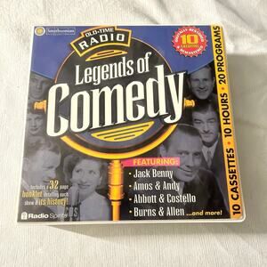 Legends of comedy cassette tape set